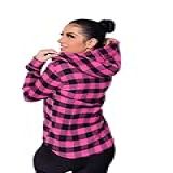 Blusa Camisa Feminina Xadrez