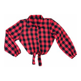 Blusa Camisa Feminina Xadrez