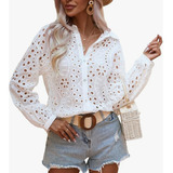 Blusa Camisa Manga Longa