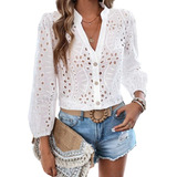 Blusa Camisa Manga Longa