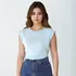 Blusa Camiseta Basica Feminina Gola Alta Muscle Tee M Ao Gg