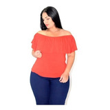 Blusa Camiseta Feminina Com