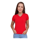 Blusa Camiseta Feminina Manga