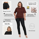 Blusa Camiseta Feminina Plus