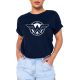 Blusa Camiseta Feminina T Shirt - Mulher Maravilha - P Ao Gg