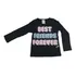 Blusa Camiseta Infantil Manga Longa Tamanhos 4, 6, 8 24767