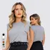 Blusa Camiseta Muscle Tee Com Ombreira Regata Feminina