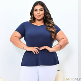 Blusa Camiseta Plus Size