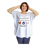 Blusa Camiseta Plus Size Estampa Amuleto Talismã Olho Livrai