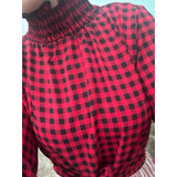 Blusa Camisete Xadrez Feminina