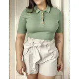 Blusa Canelada Lanca Perfume
