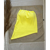 Blusa Canelada Simetrica Com