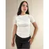 Blusa Canelada Slim Feminina Lança Perfume