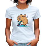 Blusa Capivara Camiseta Babylook