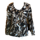 Blusa Casaquinho Tecido Estilo