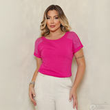 Blusa Casual Diferente Com
