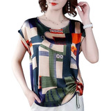 Blusa Casual Feminina Floral