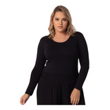 Blusa Casual Plus Size