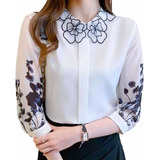 Blusa Chic Elegante Feminina