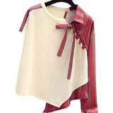 Blusa Chiffon De Manga