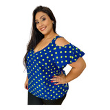 Blusa Cigana De Bolinhas