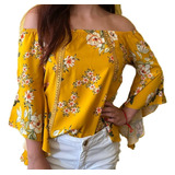 Blusa Ciganinha Feminina Manga