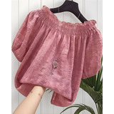 Blusa Ciganinha Off Shoulder