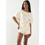 Blusa Colcci Cropped Oversized