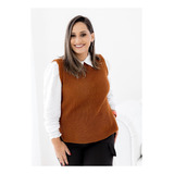Blusa Colete Feminino Tricot