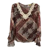 Blusa Com Forro Rendada