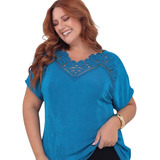 Blusa Com Manga Curta