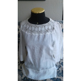 Blusa Com Renda Renascenca