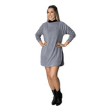 Blusa Comprida Feminina Mini