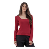 Blusa Comprida Manga Longa