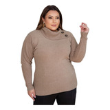 Blusa Comprida Plus Size