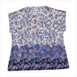 Blusa Crepe Manga Japonesa