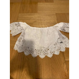 Blusa Crooped De Renda