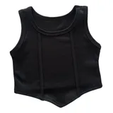 Blusa Croped Infantil Menina
