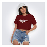 Blusa Cropped Algodao Premium