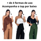 Blusa Cropped Bata Capa