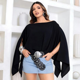 Blusa Cropped Bata Feminina