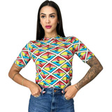Blusa Cropped Canelada Com