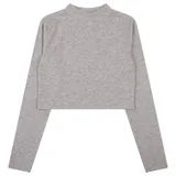 Blusa Cropped Canelada Gola