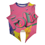 Blusa Cropped Com Amarracao