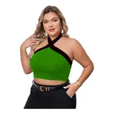 Blusa Cropped De Amarrar
