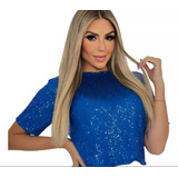Blusa Cropped De Paete