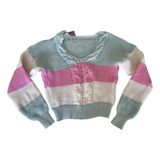 Blusa Cropped De Trico
