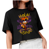 Blusa Cropped Divertidamente Ansiedade