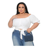 Blusa Cropped Feminina Bojo
