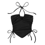 Blusa Cropped Feminina De